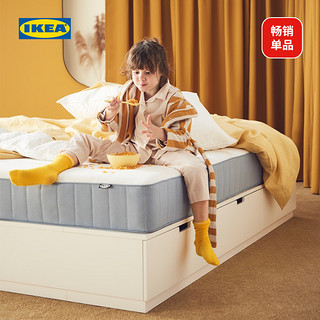 IKEA 宜家 00000398S 瓦勒沃格袋装弹簧床垫 90*200cm