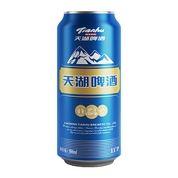 tianhu 天湖 啤酒东北雪山11度烈性拉格500ml*12听罐装