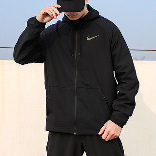 耐克（NIKE） NIKE官方舰店耐克男装 22秋季新款运动服跑步舒适休闲外套连帽开衫夹克 Dri-FIT/新到货 2XL(185/100A)