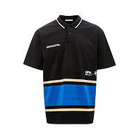 JACK&JONES 杰克琼斯 男士短袖POLO衫 36489917 黑色 XS