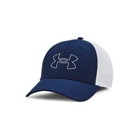 UNDER ARMOUR 安德玛 Iso-Chill Driver 男子高尔夫球帽 1369805-408 深蓝色