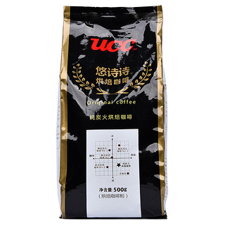 UCC 悠诗诗 纯炭火烘焙咖啡粉 500g*12袋