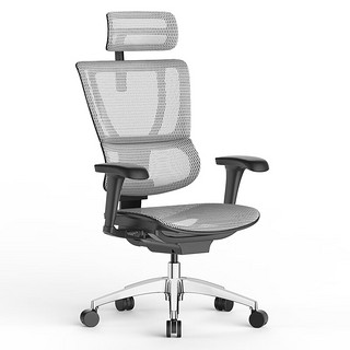 优b 2代 人体工学电脑椅 银白色 推荐款