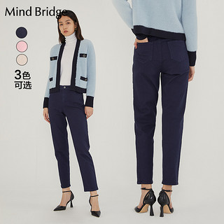 Mind Bridge 女士牛仔长裤 MVDP72ZF 粉色 XL