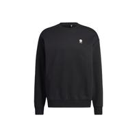 adidas NEO U FL CREW 中性运动卫衣 HY9654 黑色 XL