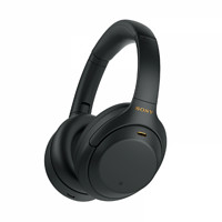 SONY 索尼 WH-1000XM4 耳罩式头戴式动圈降噪蓝牙耳机 黑色