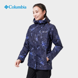 Columbia 哥伦比亚 女子热能防水夹棉可拆卸内胆三合一滑雪服 WR0635