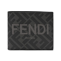 FENDI 芬迪 男士涂层面料短款钱包钱夹 7M0338 AJJ8