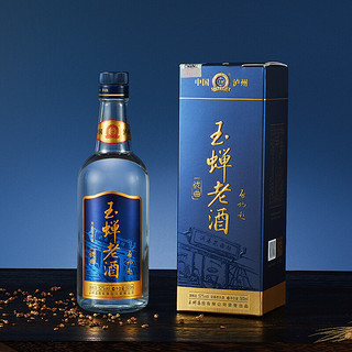 YUCHAN 玉蝉老酒 优曲 52%vol 浓香型白酒 500ml*6瓶 整箱装