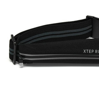 XTEP 特步 中性运动腰包 878237140114 黑色