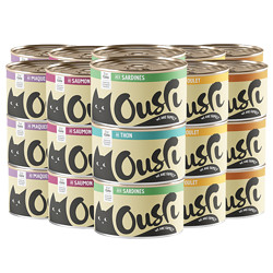 Ousri 无谷猫罐头 鸡肉金枪鱼口味 170g*24罐