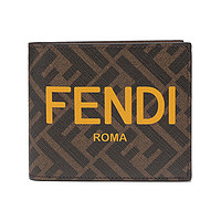 FENDI 芬迪 男士涂层面料短款钱包钱夹 7M0338 AJJ8