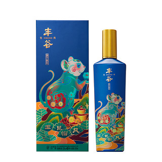 FORGOOD 丰谷 生肖 庚子鼠年 玉鼠临风 52%vol 浓香型白酒 500ml*6瓶 整箱装