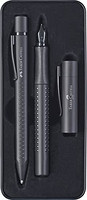 辉柏嘉 Grip Edition 钢笔和圆珠笔套装 全黑
