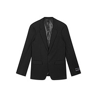 GXG 男装冬季商场同款黑色修身潮流舒适套西西装外套男士轻商务 黑色