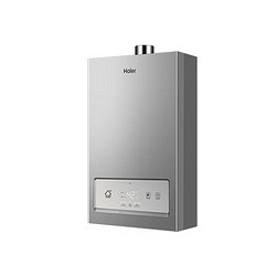 Haier 海尔 燃气热水器天然气 家用即热恒温洗澡强排式 WiFi智能变升低水压防冻上门安装DKS 16升