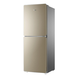 Haier 海尔 电冰箱160L家用PCM钣金面板迷你小型宿舍出租房双门风冷无霜