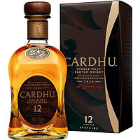 CARDHU 黑石卡杜12年单一麦芽苏格兰威士忌700ml