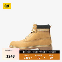 CAT 卡特彼勒 卡特新款女靴休闲靴防滑耐磨工装靴女靴大黄靴