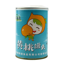 椰海源 黄桃罐头 425g*5罐