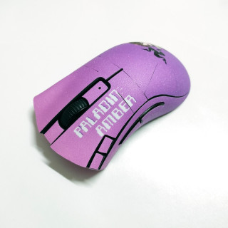 雷蛇(Razer) 炼狱蝰蛇V2X极速版无线游戏吃鸡电竞鼠标 蝰蛇V2x+防滑保护贴纸(电竞少女)