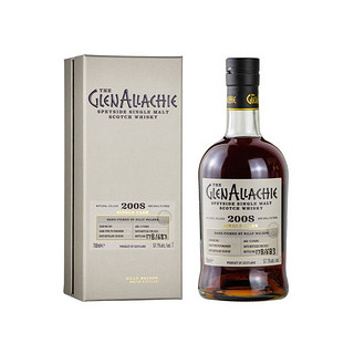 GlenAllachie格兰纳里奇 单一麦芽苏格兰威士忌 原装进口洋酒 格兰纳里奇2008单桶