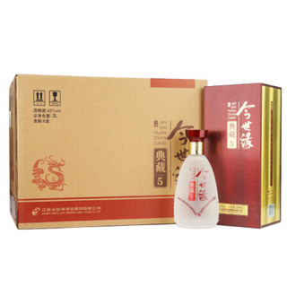 今世缘  典藏5 浓香型/幽雅醇厚型 白酒 42度 500ml*6瓶 整箱装