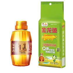 胡姬花 花生油158ml+金龙鱼东北大米500g