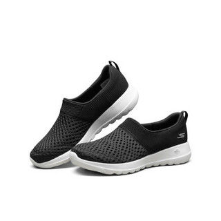 SKECHERS 斯凯奇 女子休闲运动鞋 896013/BKW 黑色/白色 35