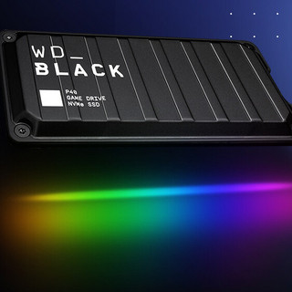 Western Digital 西部数据 WD BLACK P40 USB3.2Gen 移动固态硬盘 Type-C 1TB 黑色