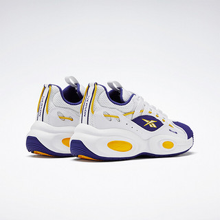 Reebok 锐步 Solution Mid 中性篮球鞋 GW4377 白紫 40.5