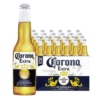 Corona 科罗娜 墨西哥原装进口 墨西哥风味啤酒 355ml*24瓶