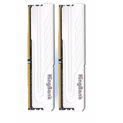 KINGBANK 金百达 银爵系列  DDR5 6000 台式机内存条 16GBX2