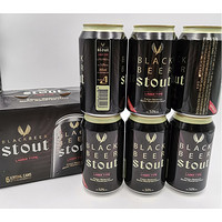 hite 海特 STOUT世涛黑啤酒 355ml*6