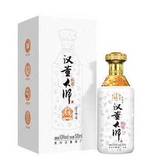 酱香型白酒53度纯粮食酱香坤沙白酒 汉董大师珍藏单瓶装