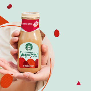 STARBUCKS 星巴克 星冰乐 如意双思拿铁咖啡 281ml*12瓶