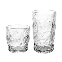 LOVWISH 乐唯诗 冰川玻璃杯 310ml+380ml 透明