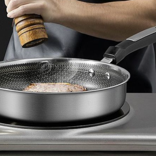COOKER KING 炊大皇 JG26XQ 煎锅(26cm、不粘、有涂层、304不锈钢)