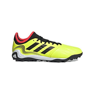 adidas 阿迪达斯 Copa Sense.3 Mg 中性足球鞋 GZ1366 亮黄荧光/黑/红荧光 36.5