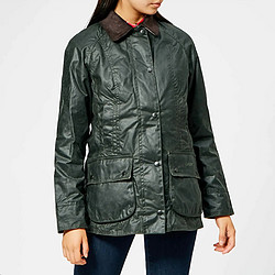 Barbour 巴伯尔 Beadnel 女士蜡质夹克 Sage