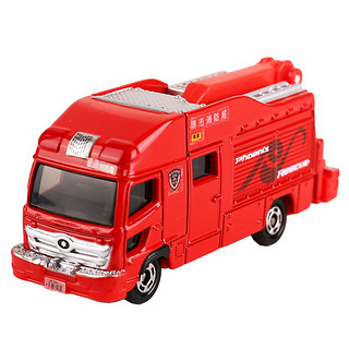 多美（TAKARA TOMY）多美卡仿真合金小汽车模型儿童玩具男孩32号消防救助工作车173311