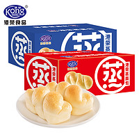 抖音超值购：Kong WENG 港荣 蒸面包450g条形奶酪芝士味/芒果味早餐整箱装