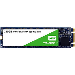 Western Digital 西部数据 WD） 绿盘Green m.2固态硬盘SSD sata协议 装机升级 标配 480GB（WDS480G3G0B）