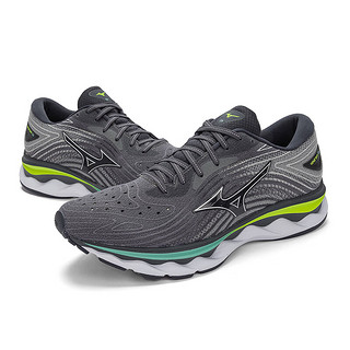 Mizuno 美津浓 Wave Sky6 男子跑鞋 J1GC220204