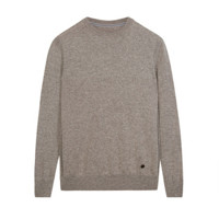 ERDOS 鄂尔多斯 男士圆领羊绒衫 D106W1004 驼 L