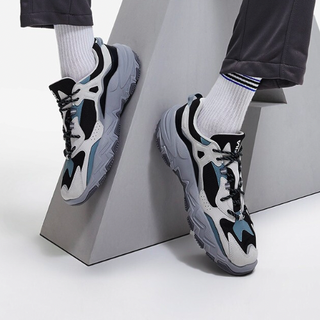 FILA 斐乐 掠夺者 2 Trend 男子休闲运动鞋 F12M232140F-CA 鱼子灰/南极灰 42