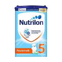 PLUS会员：Nutrilon 诺优能 婴幼儿奶粉 5段 800g
