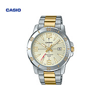 CASIO 卡西欧 MTP-VD01系列 男士石英手表 MTP-VD01SG-9BVUDF