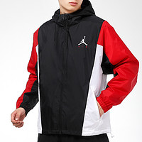 NIKE 耐克 男装新款篮球运动服JORDAN时尚连帽夹克外套CV2241-010