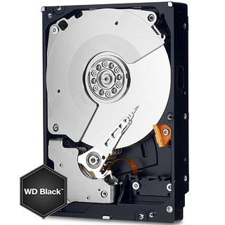 Western Digital 西部数据 黑盘系列 3.5英寸 台式机硬盘 2TB（CMR、7200rpm、64MB）WD2003FZEX